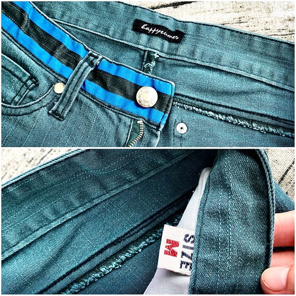 HP💘Teal Low Rise Straight Legs Jeans_S/24/25 - Picture 6 of 8
